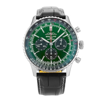 Pre-Owned Breitling Pre-Owned Breitling Navitimer B01 Chronograph 46mm Stainless Steel  AB0137241L1P1
