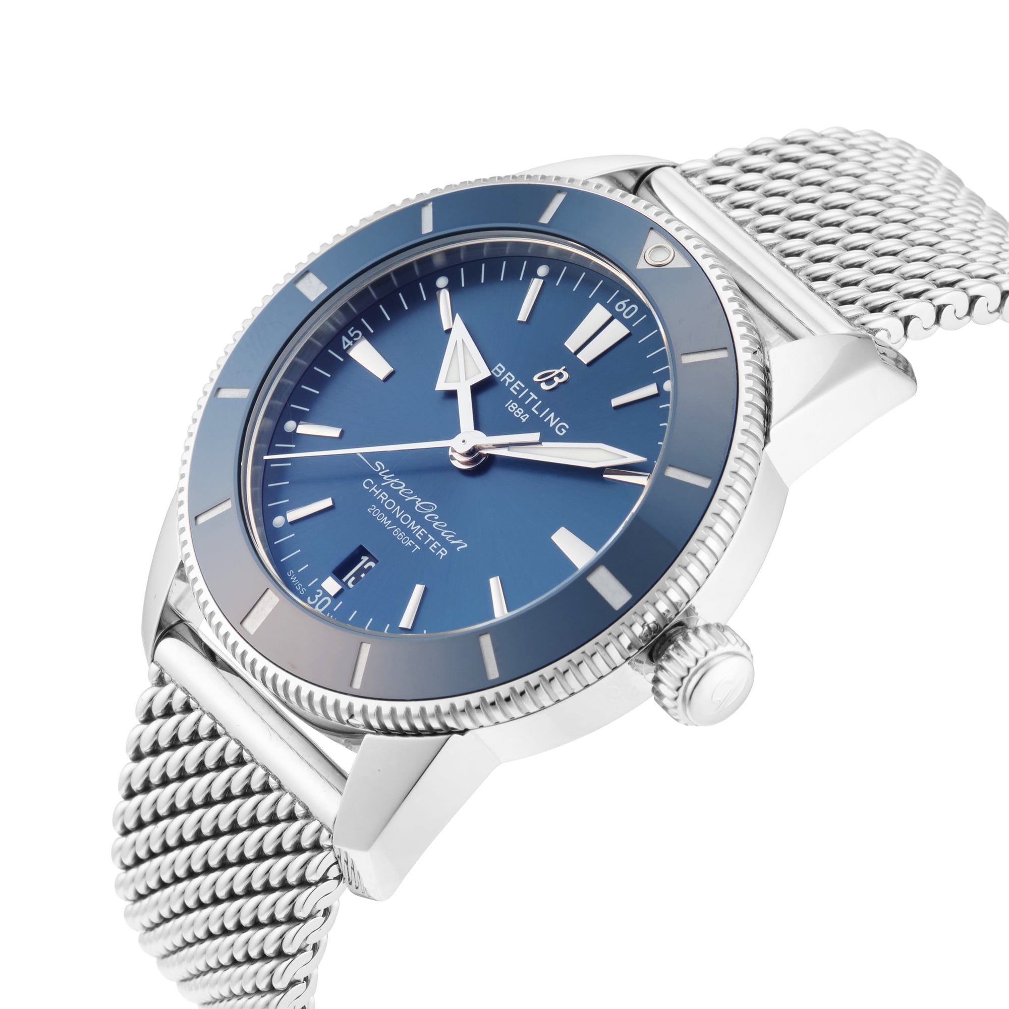 Pre-Owned Breitling Pre-Owned Breitling Superocean Heritage B20 44mm Stainless Steel AB2030161C1A1