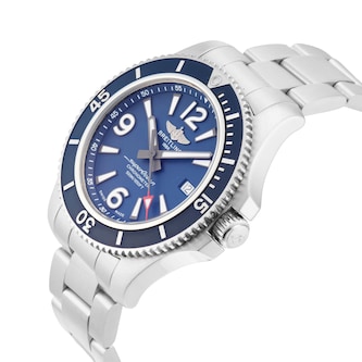 Pre-Owned Breitling Pre-Owned Breitling Superocean Automatic 42mm Stainless Steel  A17366D81C1A1