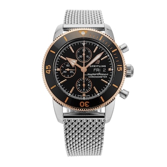 Pre-Owned Breitling Superocean Heritage chronograph 44 Stainless Steel