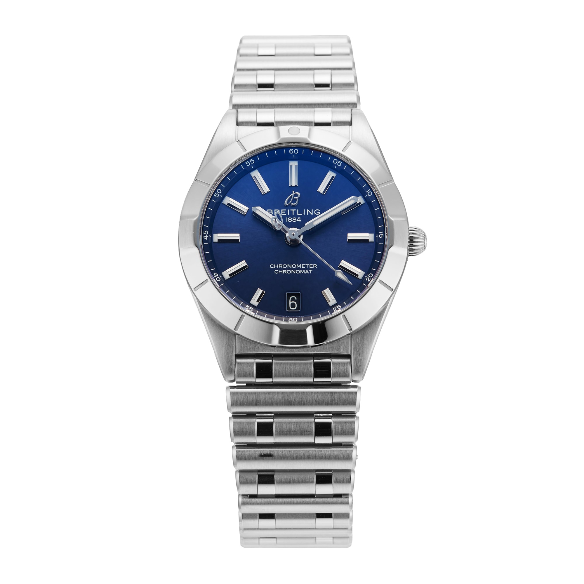 Pre-Owned Breitling Chronomat 32mm Stainless Steel Pre-Owned Breitling Chronomat 32mm Stainless Steel