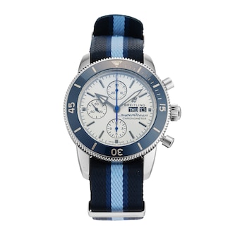 Pre-Owned Breitling Superocean Heritage Chronograph 44 Ocean Conservancy 44mm Stainless Steel