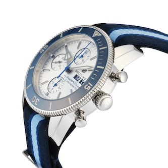 Pre-Owned Breitling Superocean Heritage Chronograph 44 Ocean Conservancy 44mm Stainless Steel