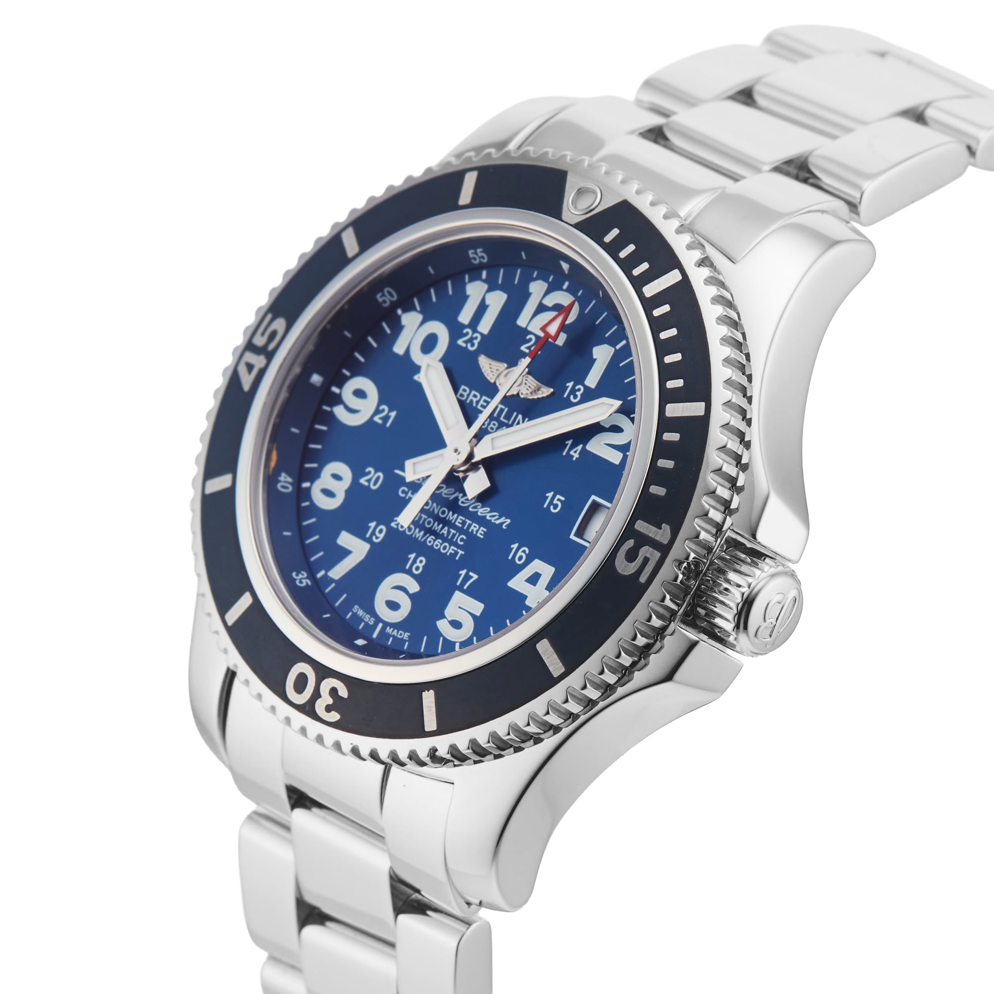 Pre-Owned Breitling Superocean 36mm Stainless Steel Pre-Owned Breitling Superocean 36mm Stainless Steel