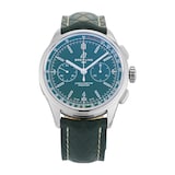 Pre-Owned Breitling Premier B01 Chronograph Bentley British Racing Green 42mm Stainless Steel