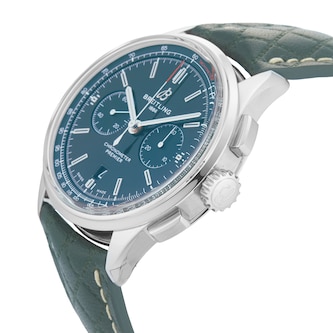 Pre-Owned Breitling Premier B01 Chronograph Bentley British Racing Green 42mm Stainless Steel
