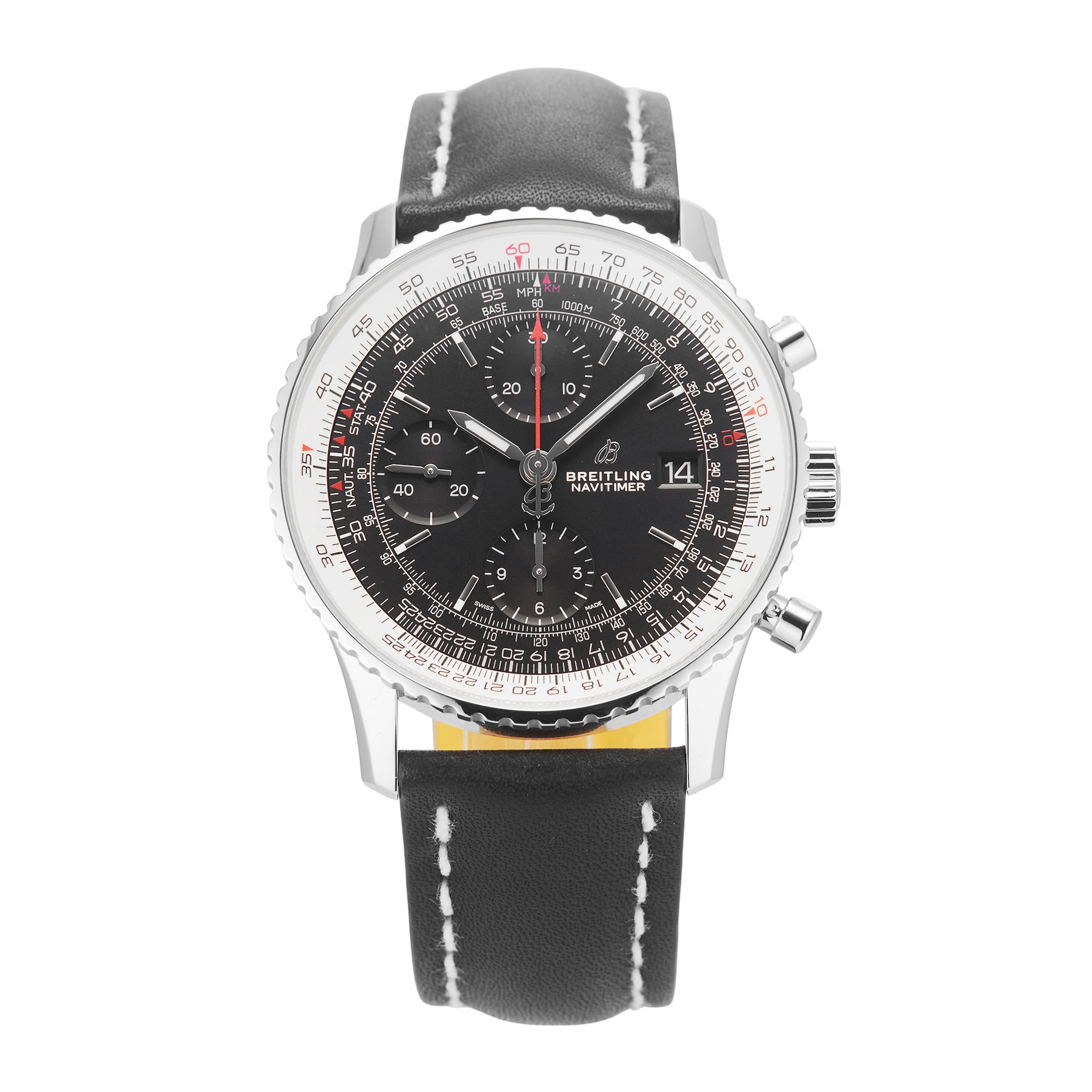 Pre-Owned Breitling Navitimer Chronograph 41mm Stainless Steel Pre-Owned Breitling Navitimer Chronograph 41mm Stainless Steel