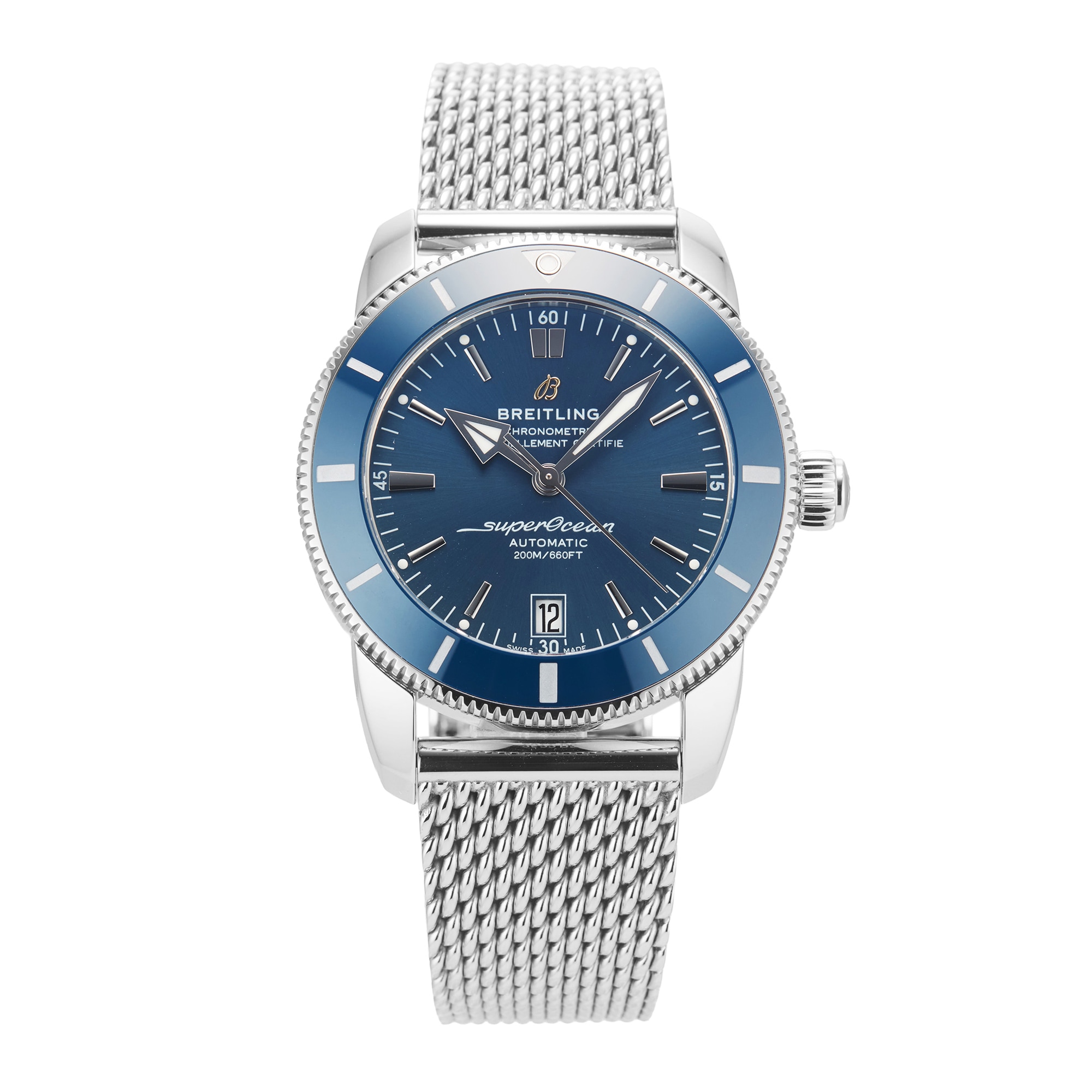 Pre-Owned Breitling Superocean Heritage B20 Automatic 42mm Stainless Steel Pre-Owned Breitling Superocean Heritage B20 Automatic 42mm Stainless Steel