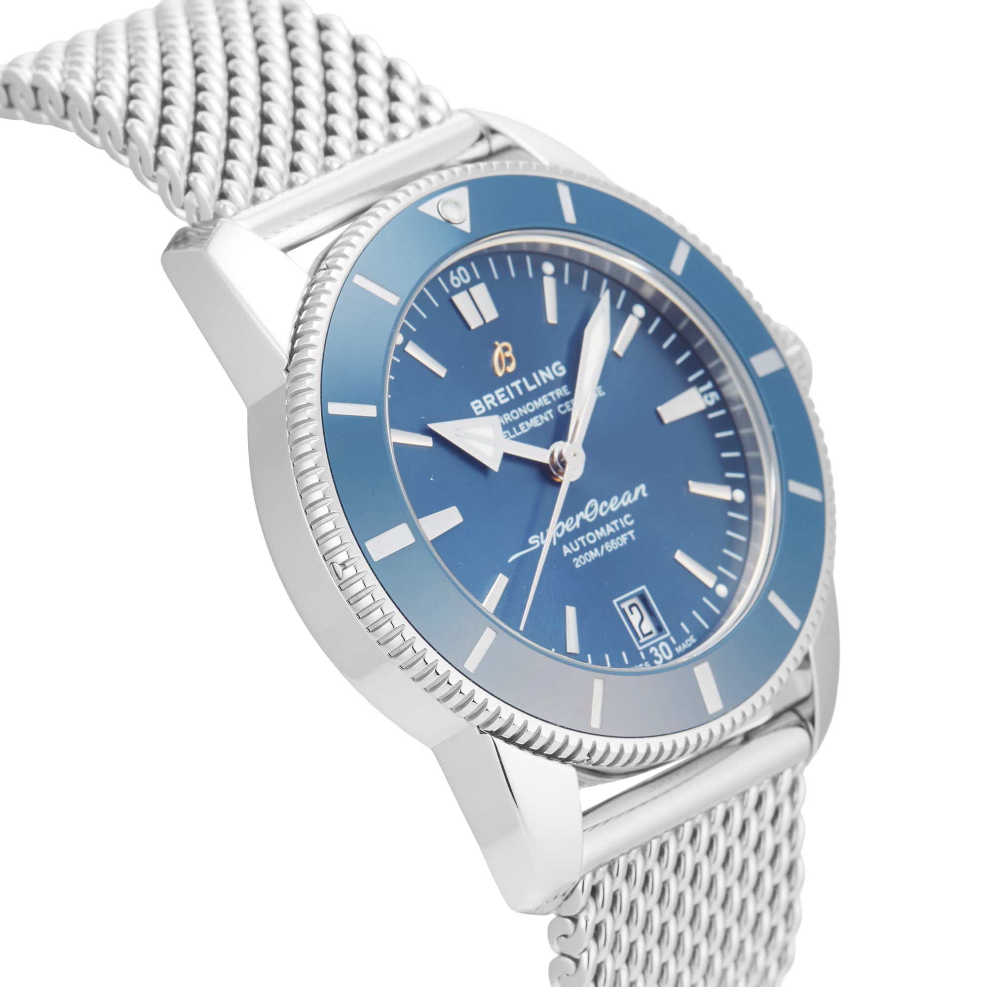 Pre-Owned Breitling Superocean Heritage B20 Automatic 42mm Stainless Steel Pre-Owned Breitling Superocean Heritage B20 Automatic 42mm Stainless Steel