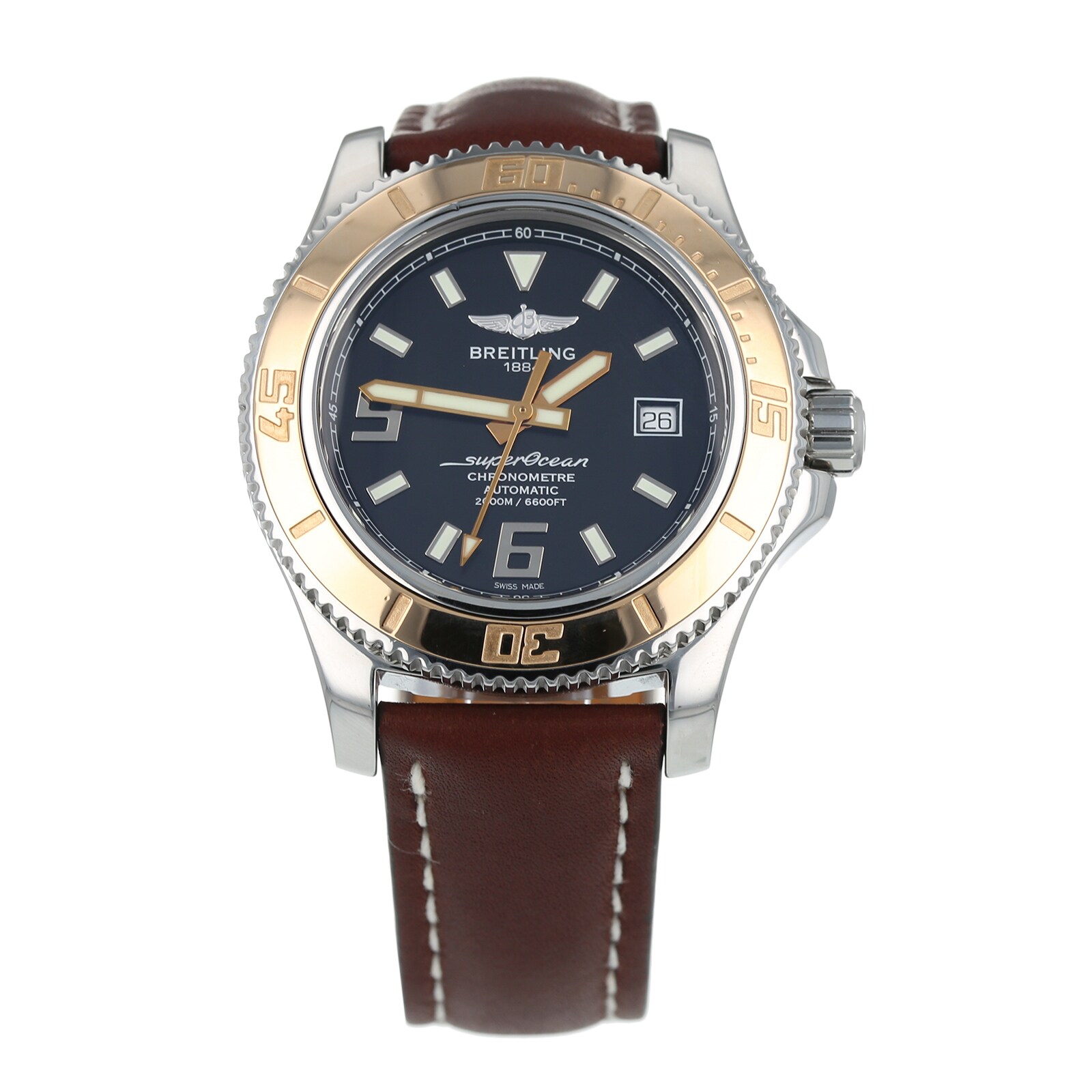 Pre-Owned Breitling Pre-Owned Breitling SuperOcean Mens Watch C17391