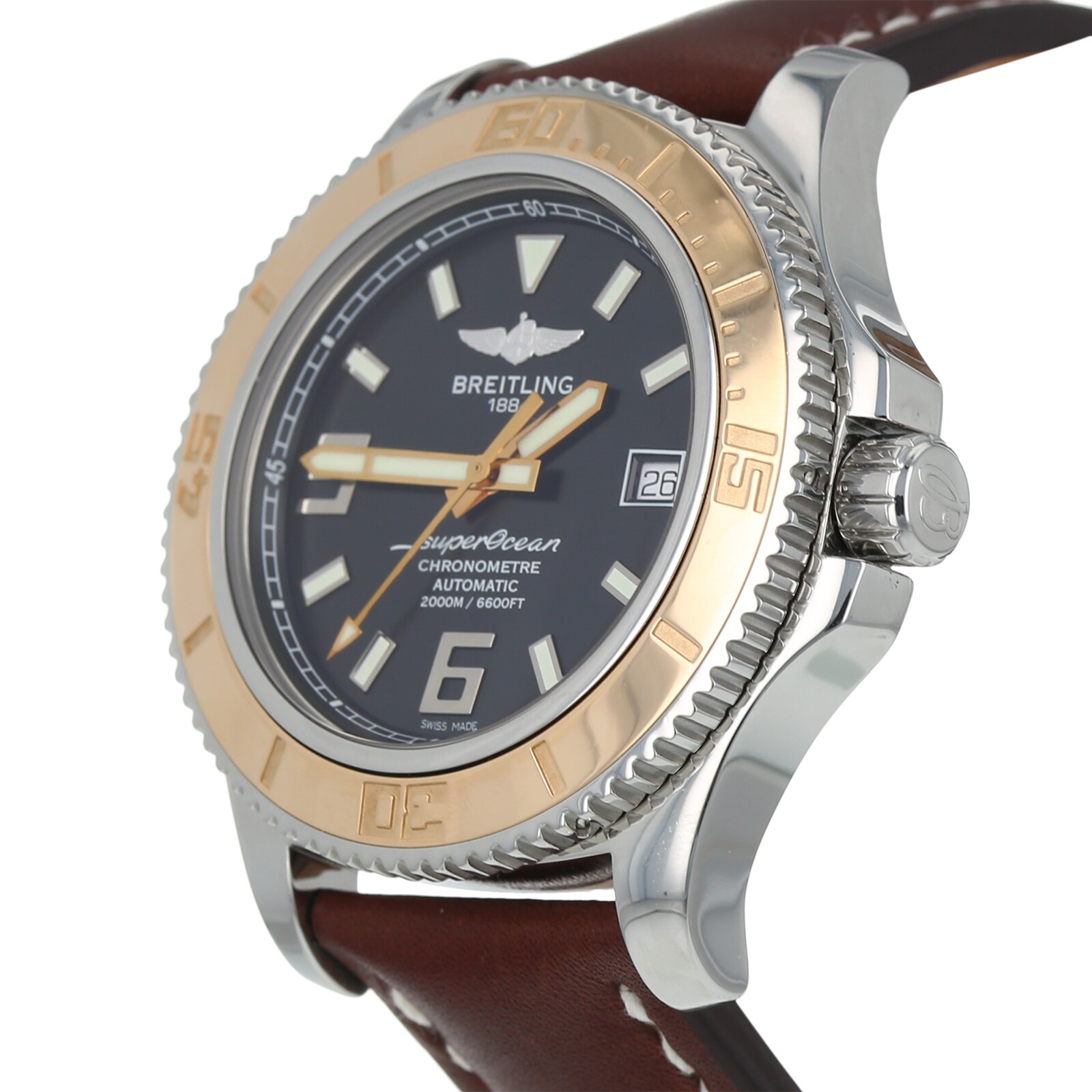 Pre-Owned Breitling Pre-Owned Breitling SuperOcean Mens Watch C17391