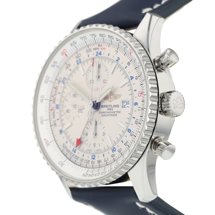 Pre-Owned Breitling Navitimer World Mens Watch A2432212