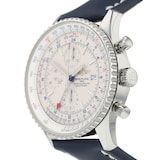 Pre-Owned Breitling Pre-Owned Breitling Navitimer World Mens Watch A2432212