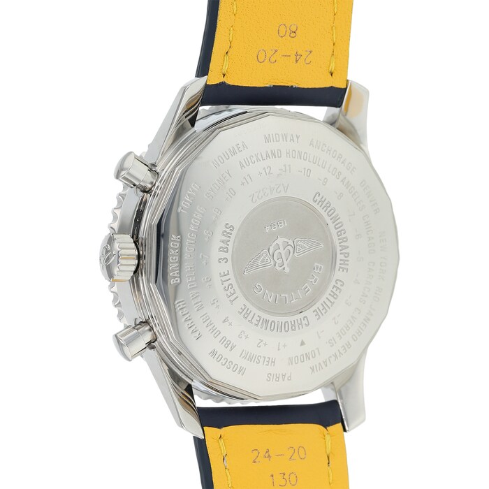Pre-Owned Breitling Navitimer World Mens Watch A2432212
