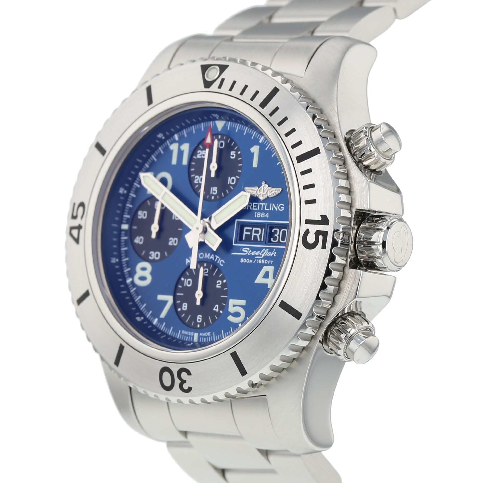 Pre-Owned Breitling SuperOcean II Mens Watch A13341