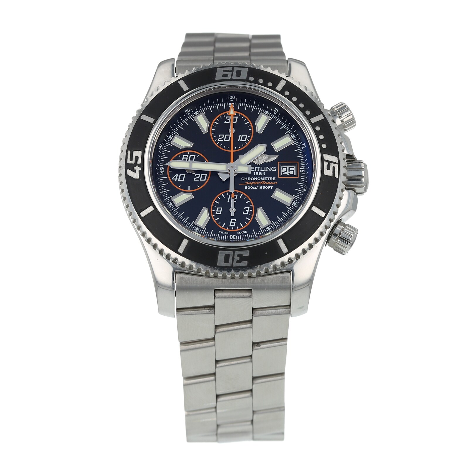 Pre-Owned Breitling Pre-Owned Breitling Superocean II Mens Watch A13341
