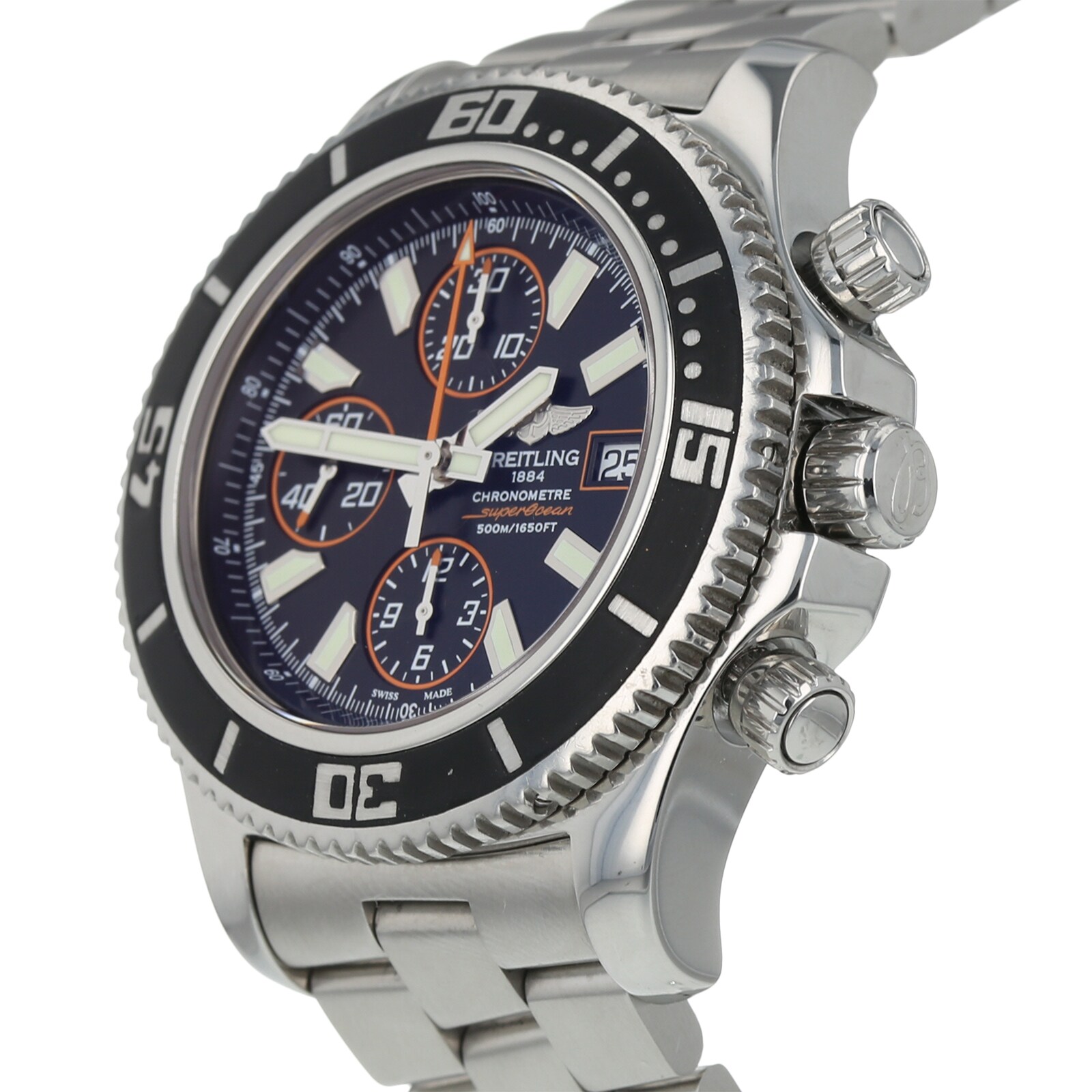Pre-Owned Breitling Pre-Owned Breitling Superocean II Mens Watch A13341