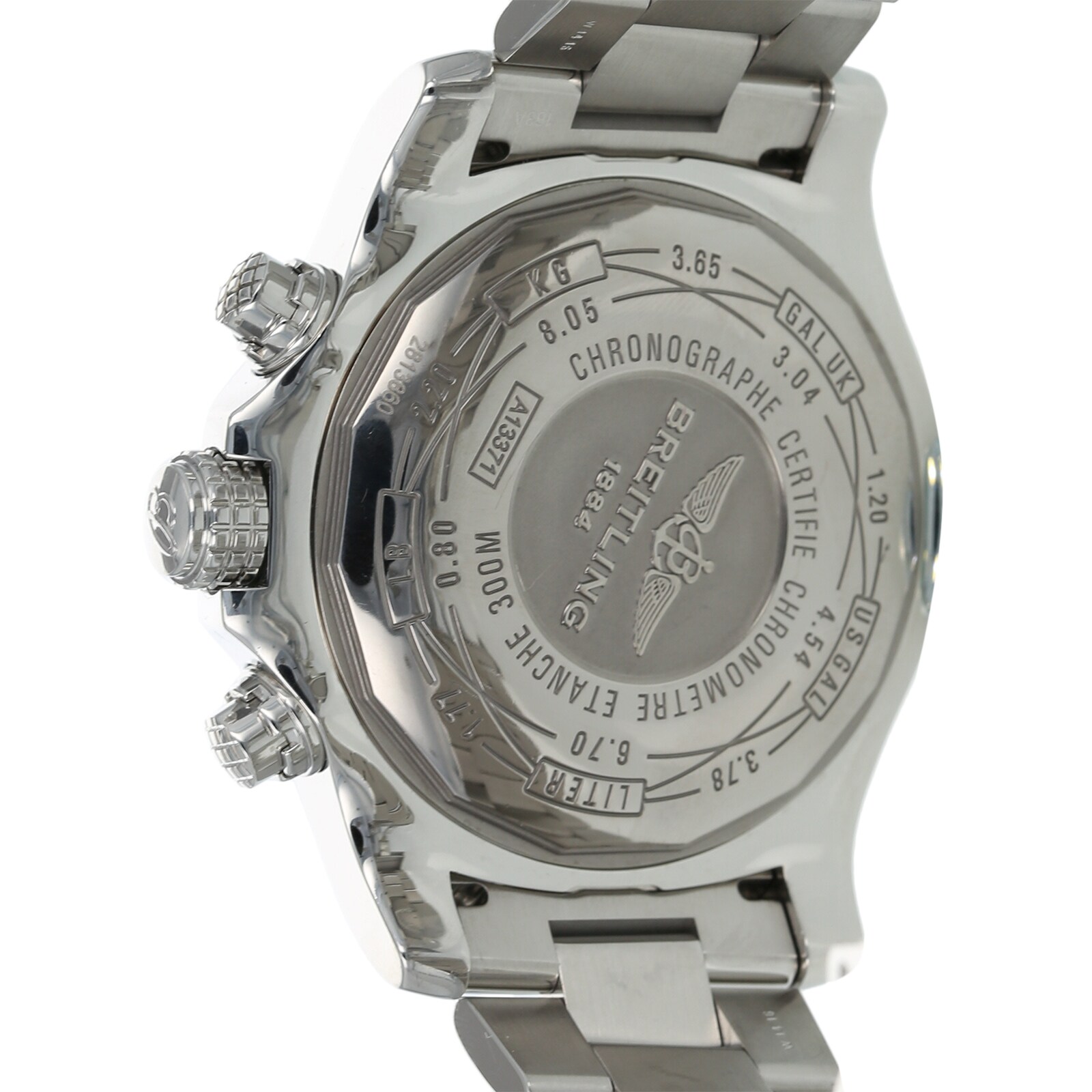 Pre-Owned Breitling Pre-Owned Breitling Super Avenger II Mens Watch A13371