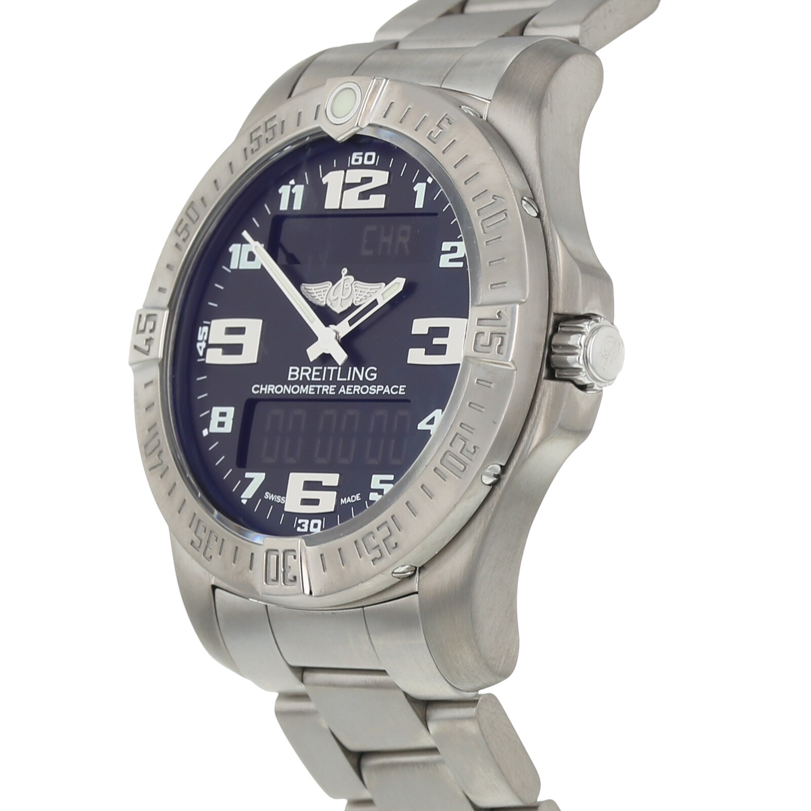 Pre-Owned Breitling Pre-Owned Breitling Aerospace Evo Mens Watch E79363