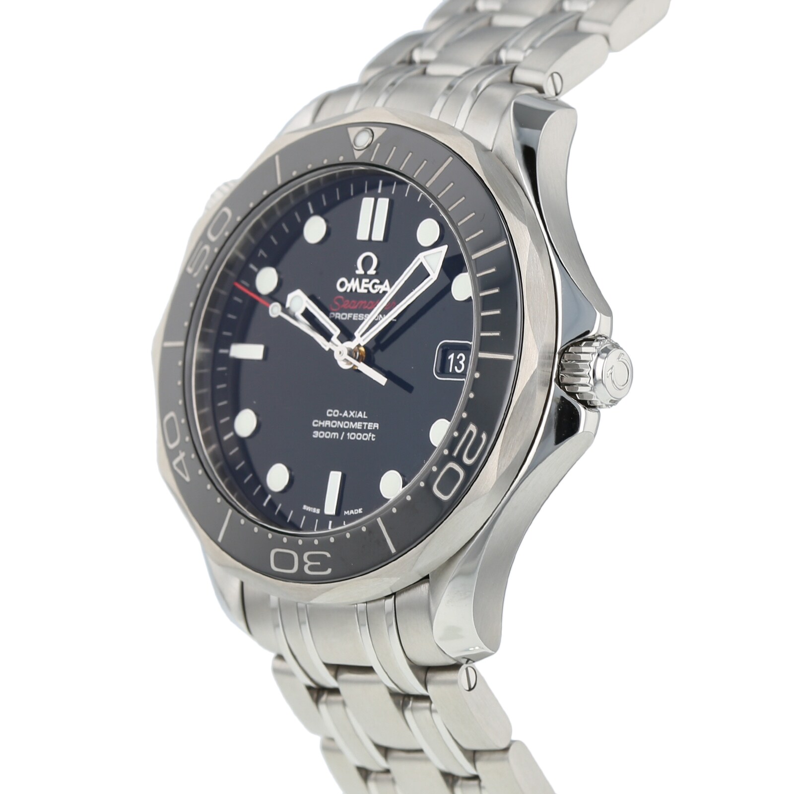 Pre-Owned Omega Seamaster Diver 300m Mens Watch 212.30.41.20.01.003
