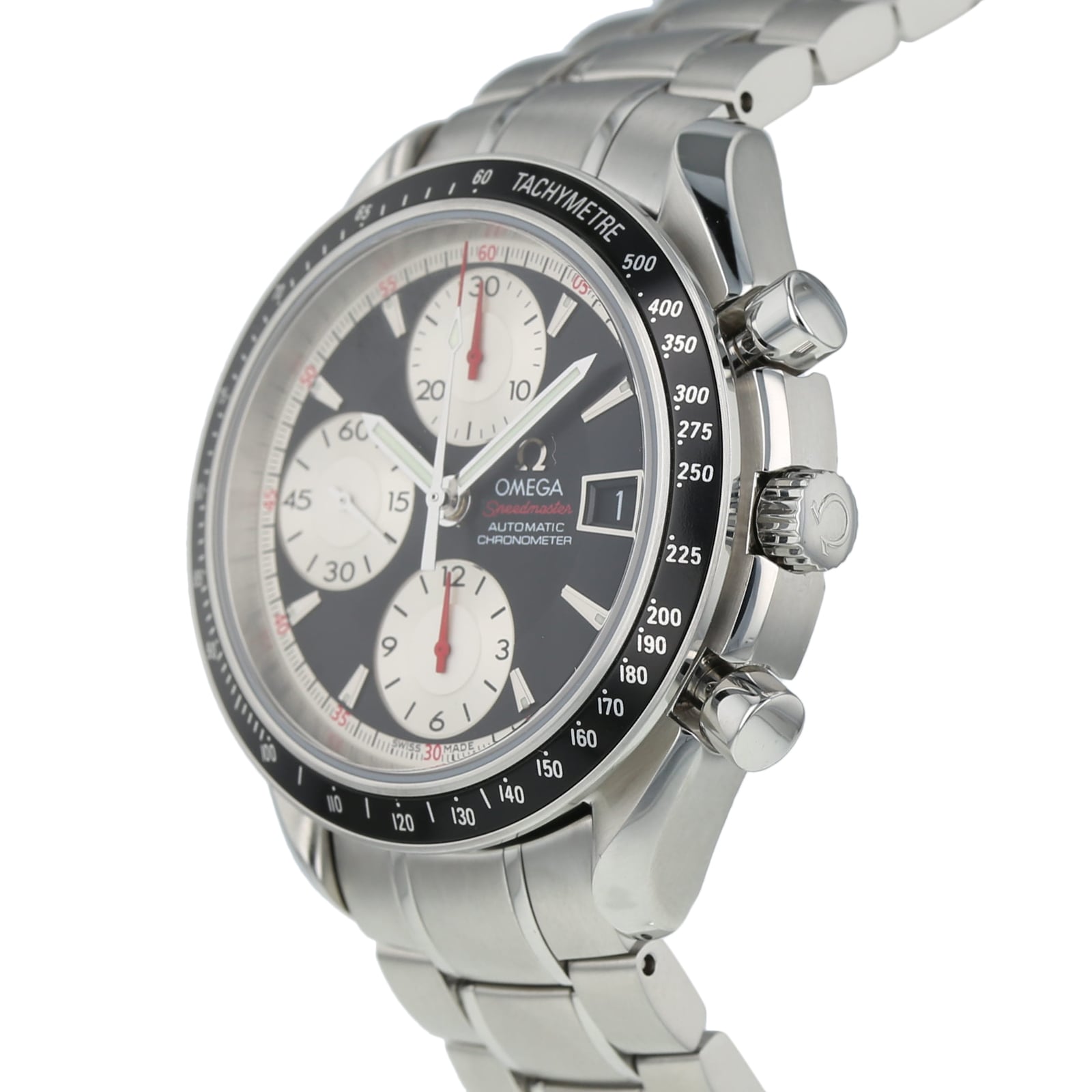 Pre-Owned Omega Speedmaster Date Mens Watch 3210.51.00