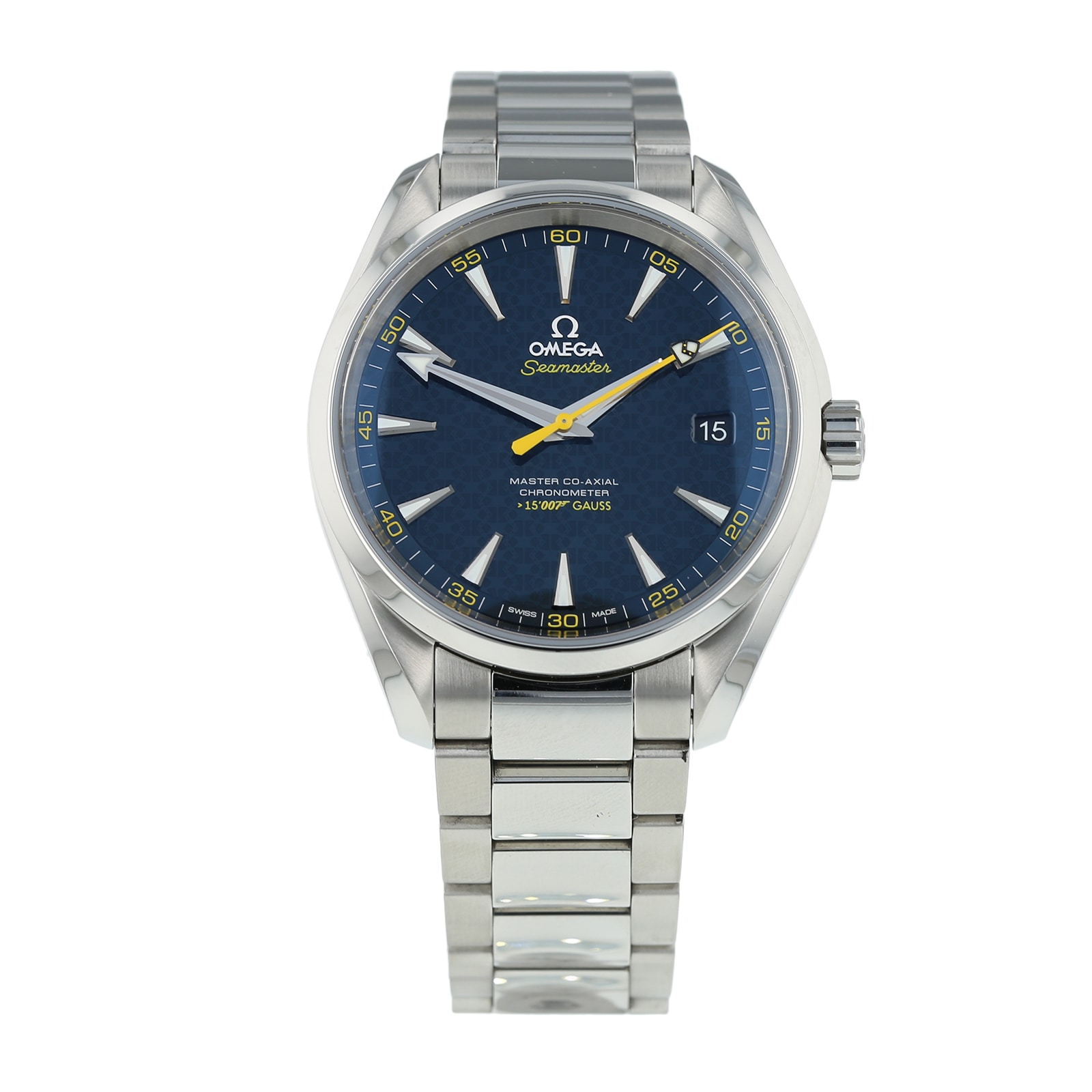 Pre Owned Omega Seamaster Aqua Terra James Bond SPECTRE Mens Watch 231.10.42.21.03.004