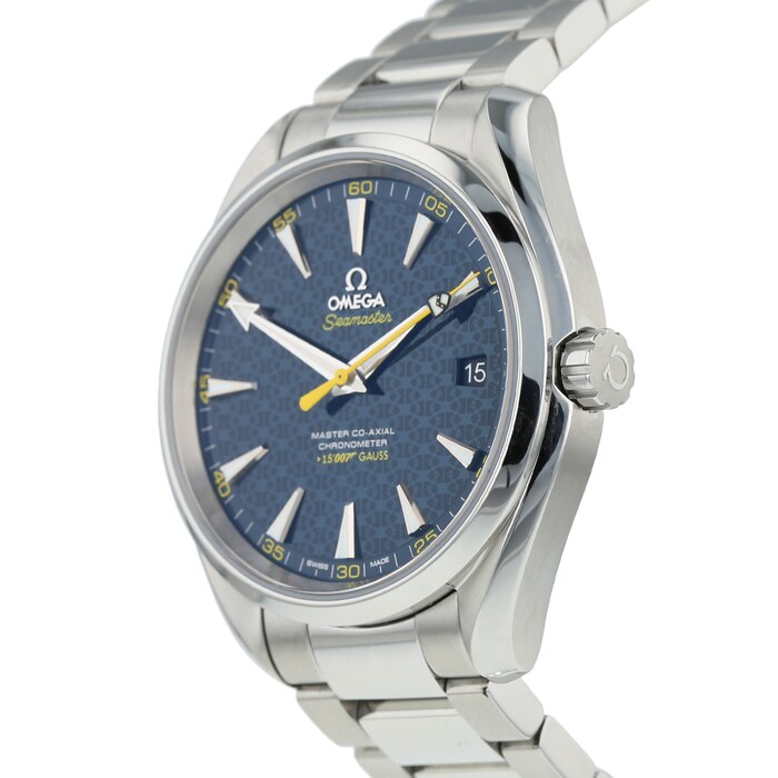 Pre-Owned Omega Pre-Owned Omega Seamaster Aqua Terra 'James Bond SPECTRE' Mens Watch 231.10.42.21.03.004