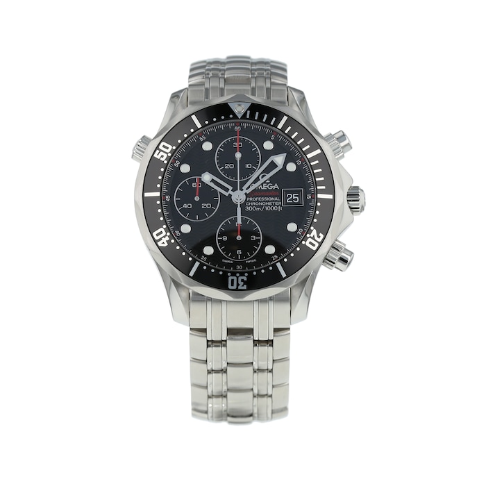 Pre-Owned Omega Seamaster Diver 300m Chronograph Mens Watch 213.30.42.40.01.001