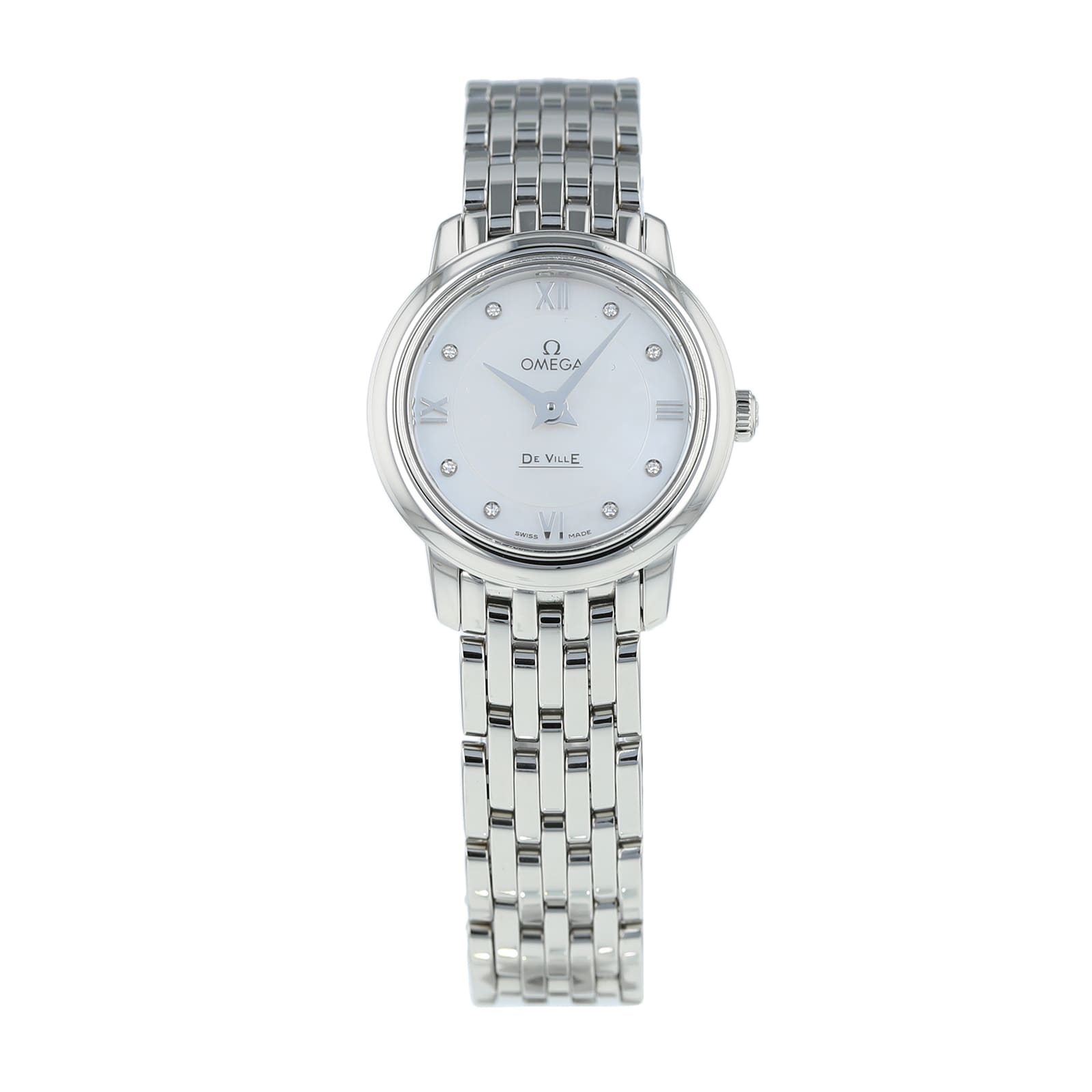 Pre-Owned Omega De Ville Prestige Ladies Watch 424.10.24.60.55.001