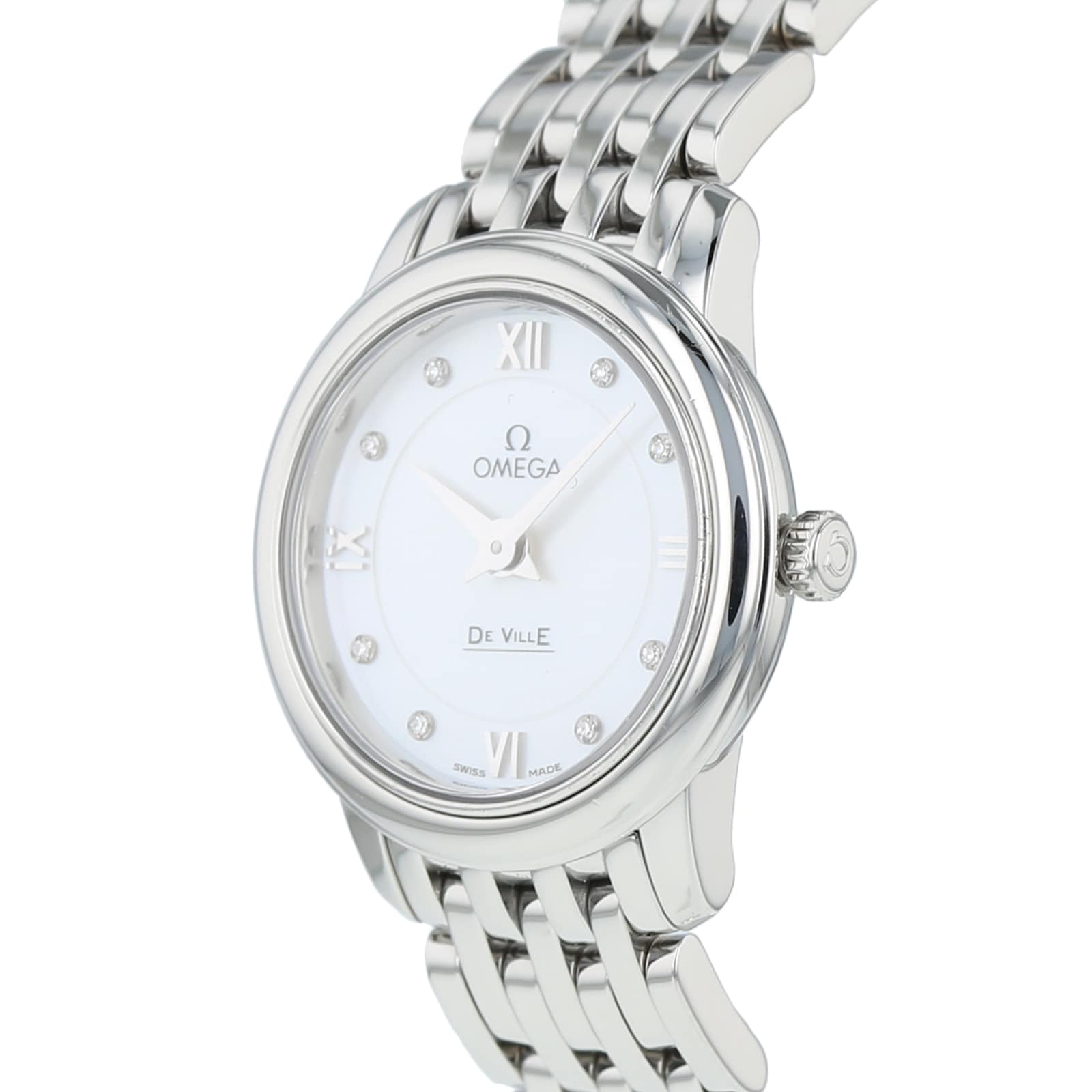 Pre-Owned Omega De Ville Prestige Ladies Watch 424.10.24.60.55.001