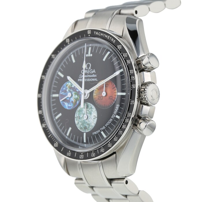 Pre-Owned Omega Pre-Owned Omega Speedmaster 'From the Moon to Mars' Mens Watch 3577.50.00