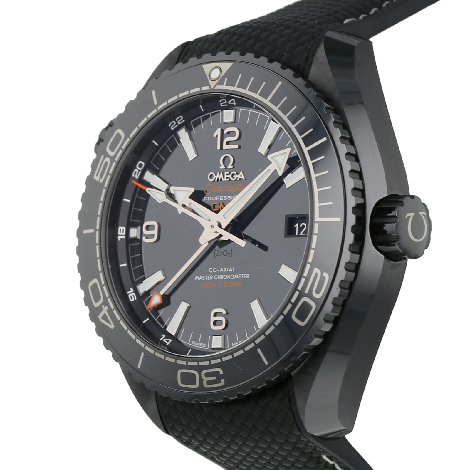 Pre-Owned Omega Seamaster Planet Ocean 'Deep Black' Mens Watch 215.92.46.22.01.001