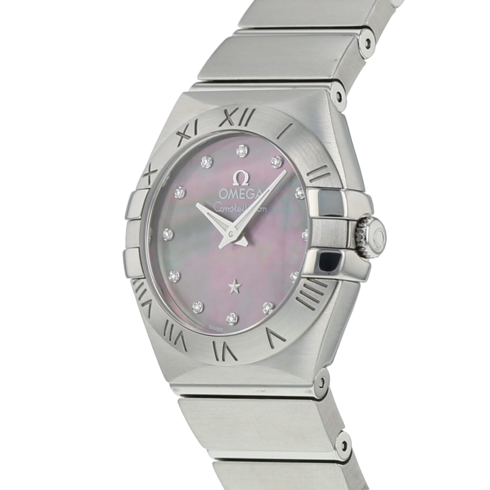 Pre-Owned Omega Constellation 'Tahiti' Ladies Watch 123.10.24.60.57.003