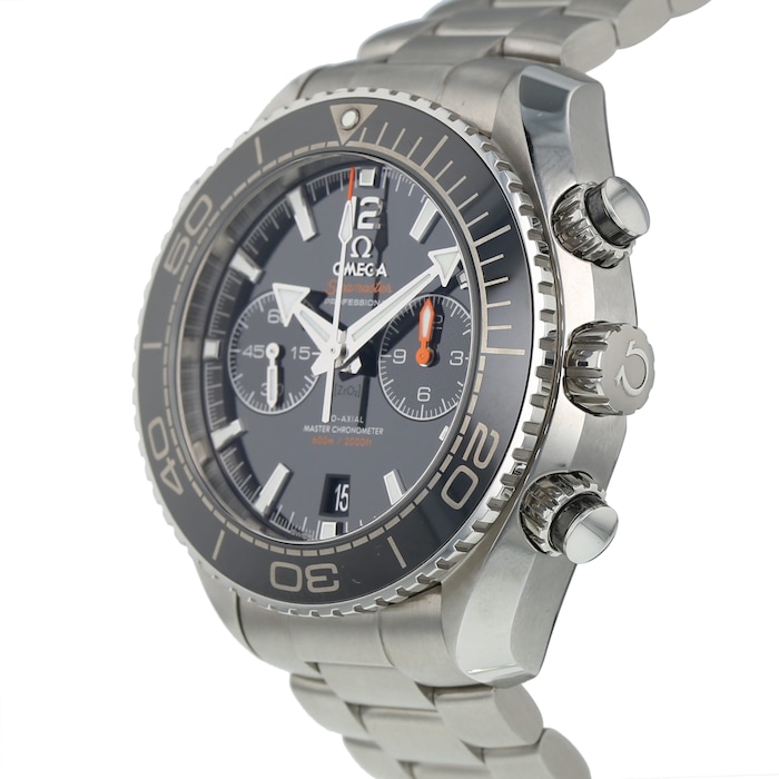 Pre-Owned Omega Seamaster Planet Ocean Chronograph Mens Watch 215.30.46.51.01.001