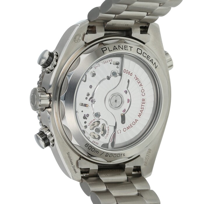 Pre-Owned Omega Seamaster Planet Ocean Chronograph Mens Watch 215.30.46.51.01.001