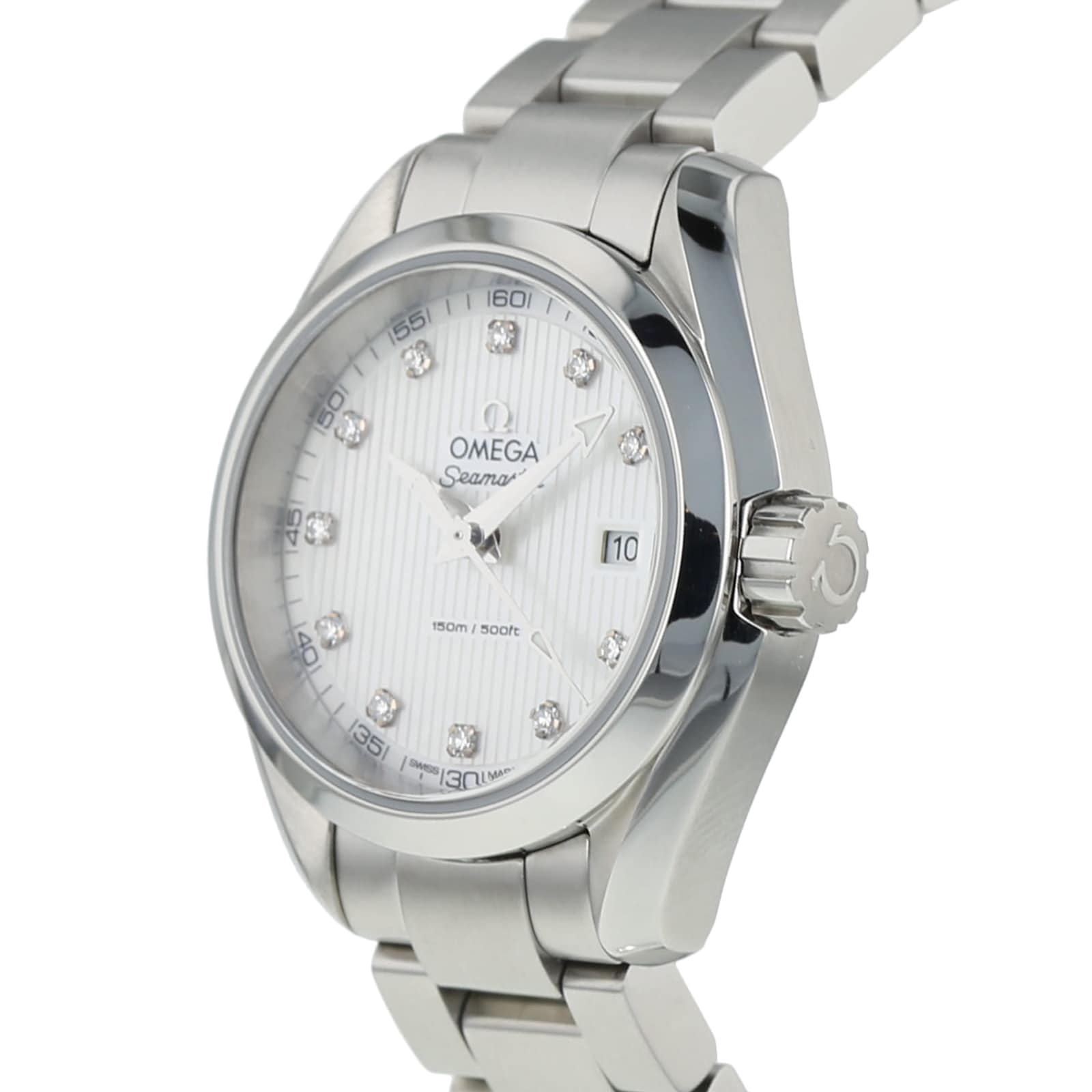 Pre-Owned Omega Seamaster Aqua Terra Ladies Watch 231.10.30.60.55.001