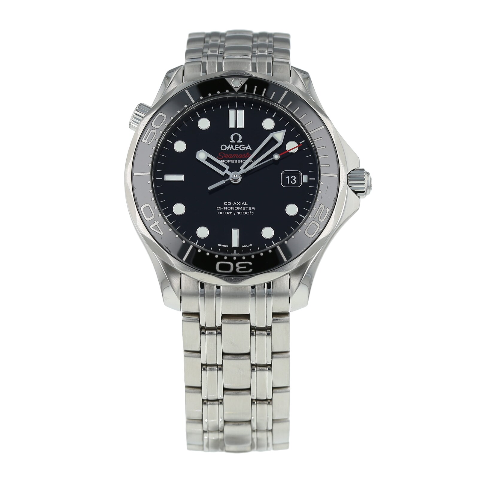 Pre-Owned Omega Seamaster Diver 300M Mens Watch 212.30.41.20.01.003