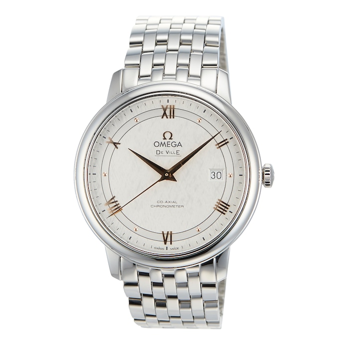 Pre-Owned Omega De Ville Prestige Mens Watch 424.10.40.20.02.004