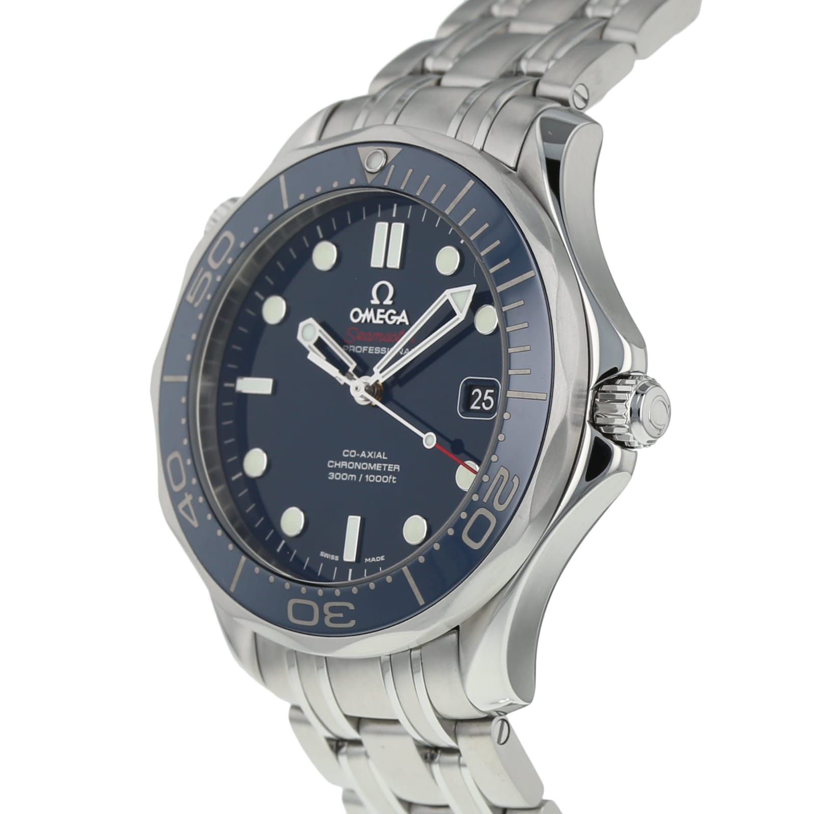 Pre-Owned Omega Seamaster Diver 300M Mens Watch 212.30.41.20.03.001