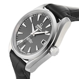 Pre-Owned Omega Seamaster Aqua Terra Black Steel Mens Watch 231.13.39.21.01.001