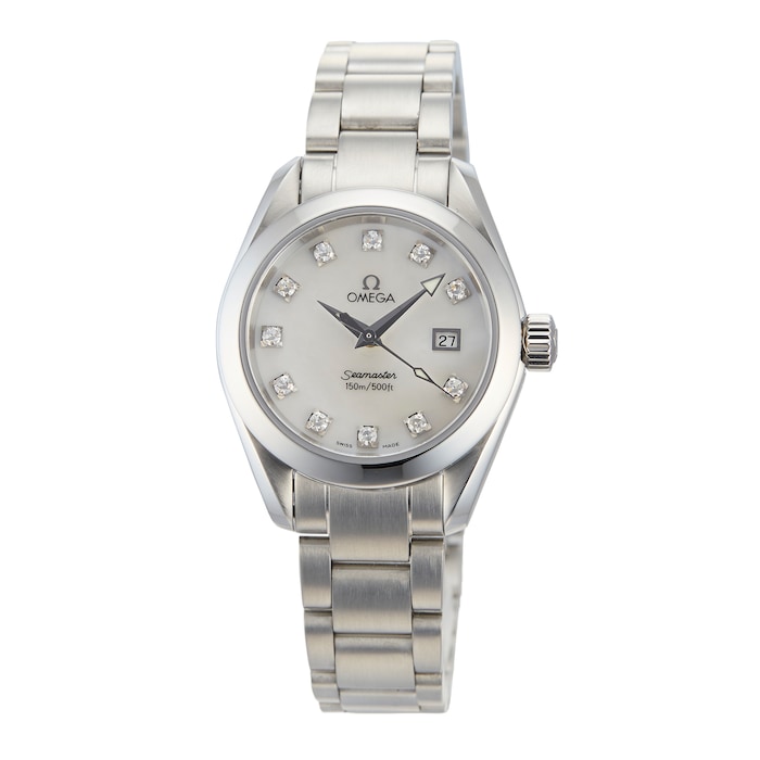 Pre-Owned Omega Seamaster Aqua Terra Ladies Watch 2577.75.00