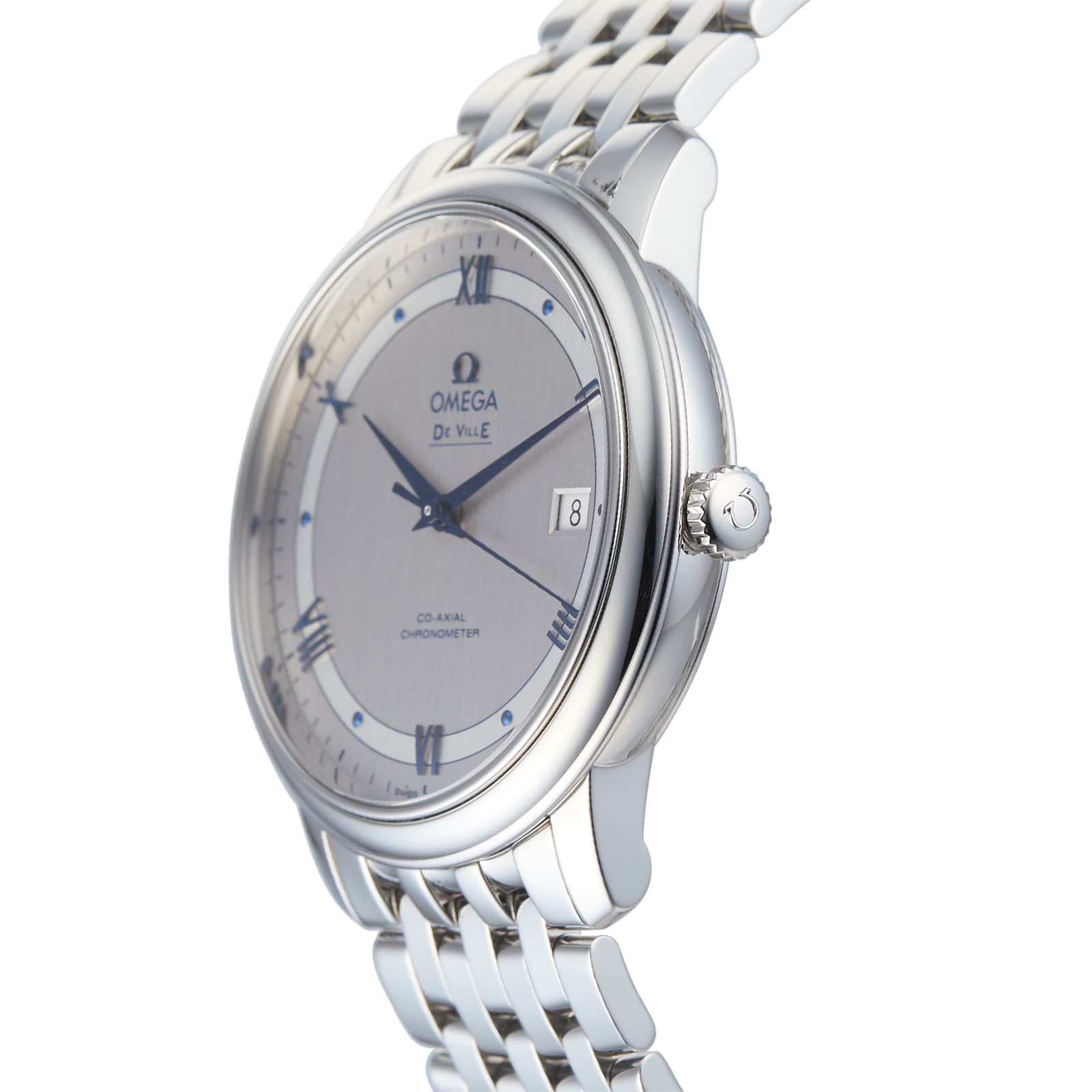 Pre-Owned Omega De Ville Prestige Mens Watch 424.10.40.20.02.001