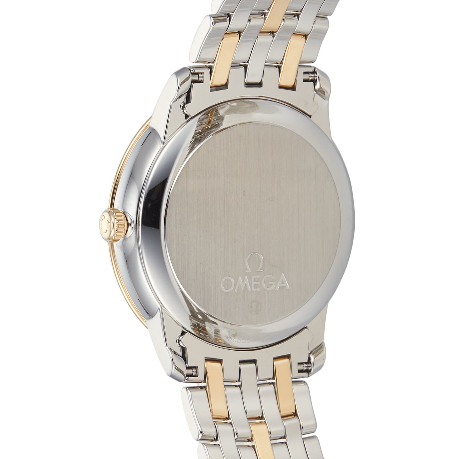 Omega deville swiss hot sale made stainless steel back