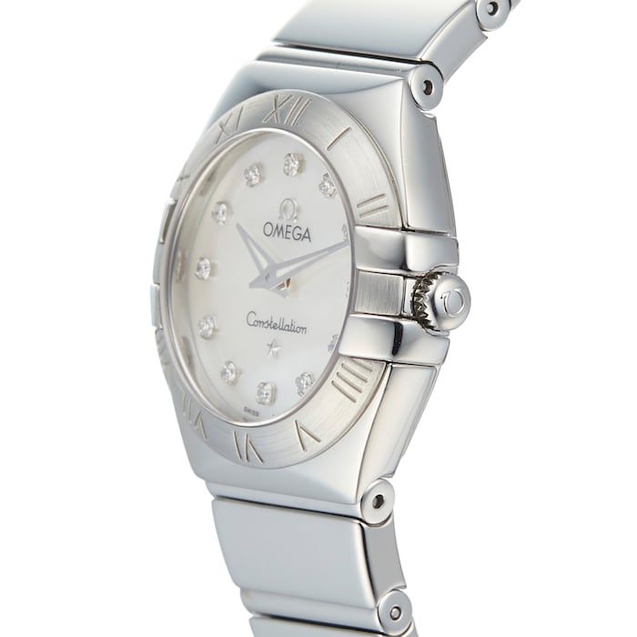 Pre-Owned Omega Pre-Owned Omega Constellation Ladies Watch 123.10.24.60.55.002