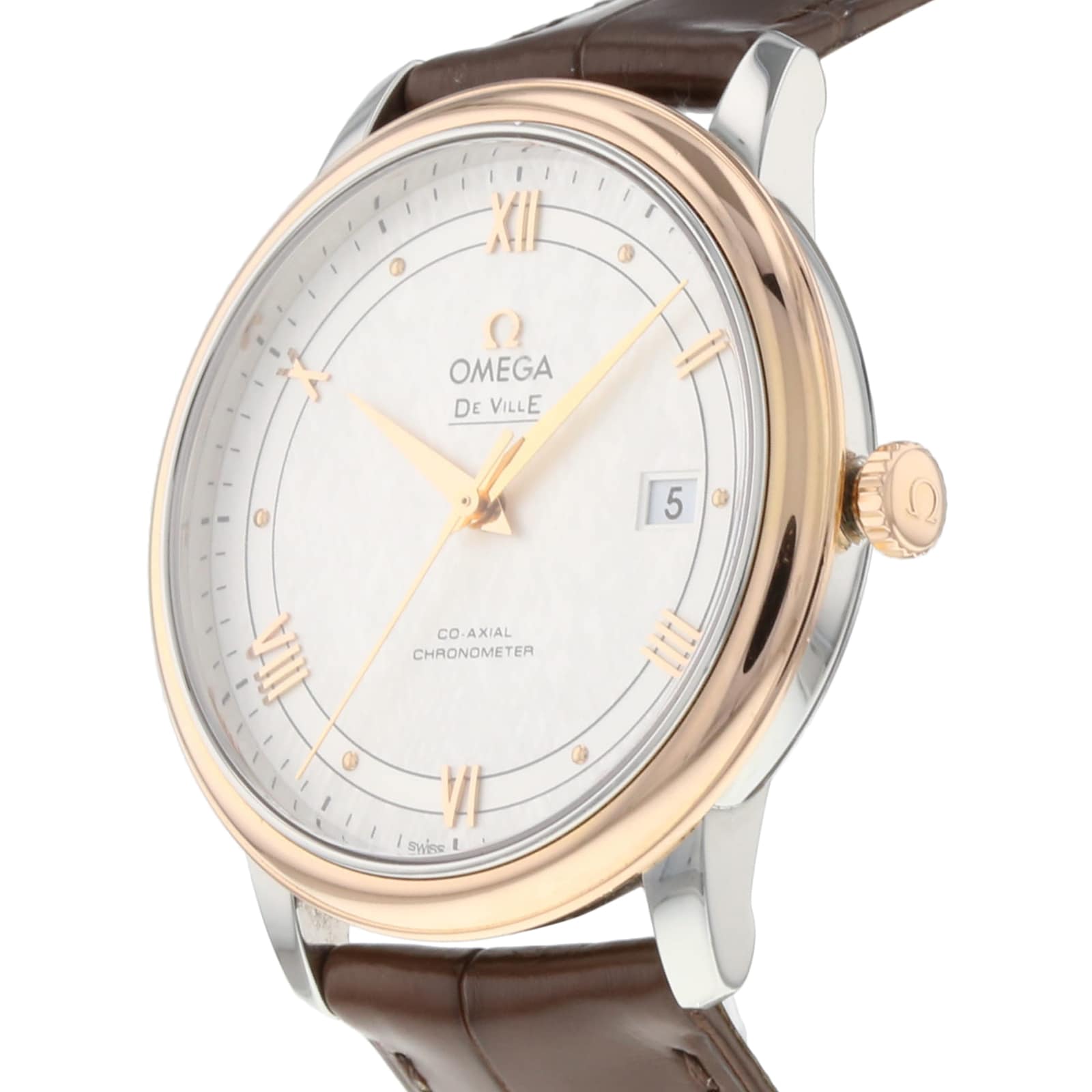 Pre-Owned Omega De Ville Prestige Mens Watch 424.23.40.20.02.002