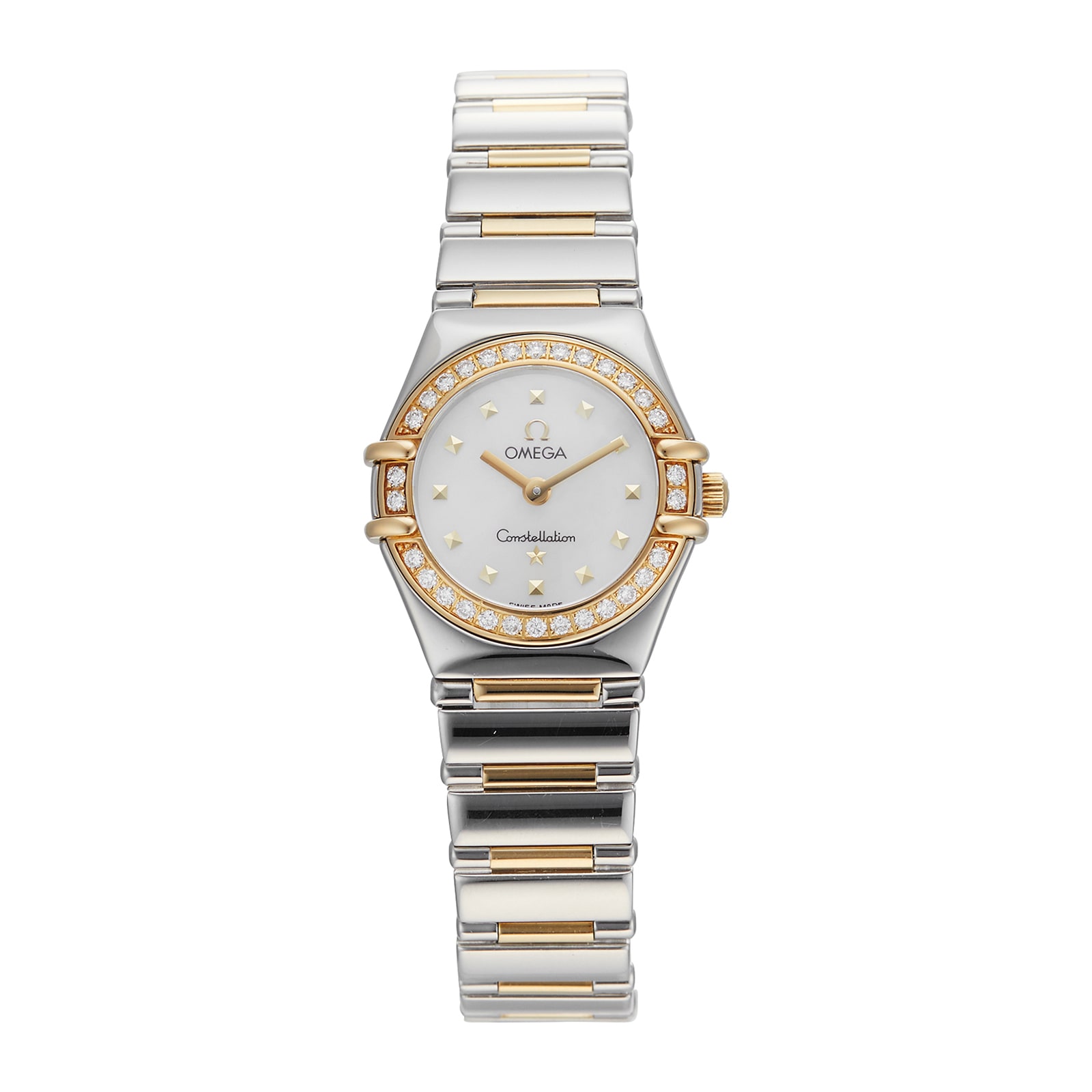 Omega constellation mother sales of pearl diamond