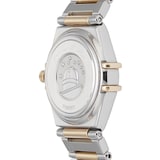 Pre-Owned Omega Constellation White Mother of Pearl Steel and Yellow Gold Ladies Watch 1365.71.00