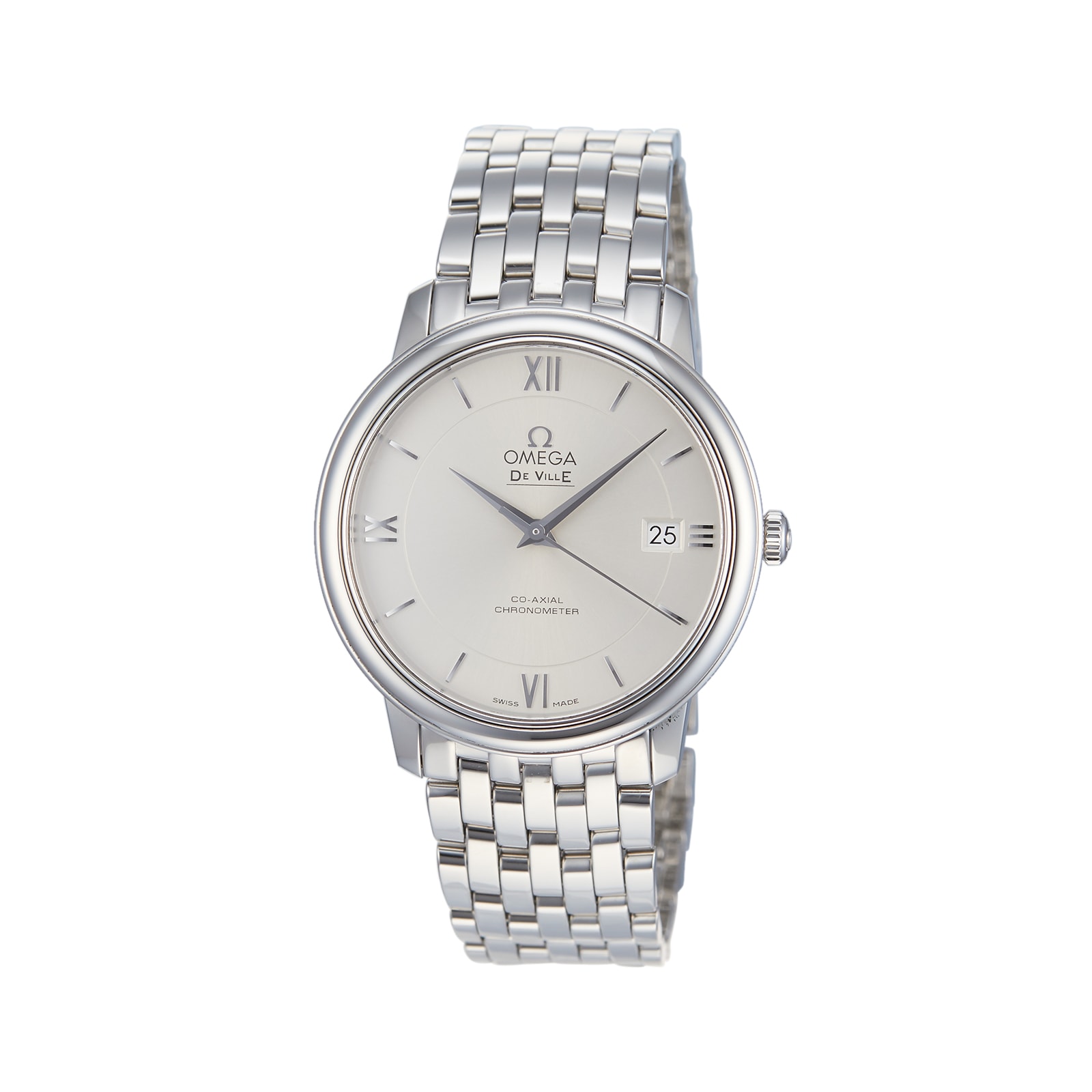 Pre-Owned Omega De Ville Prestige Mens Watch 424.10.37.20.02.001
