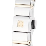 Pre-Owned Omega Constellation Mother of Pearl Steel and Rose Gold Ladies Watch 123.20.24.60.55.004