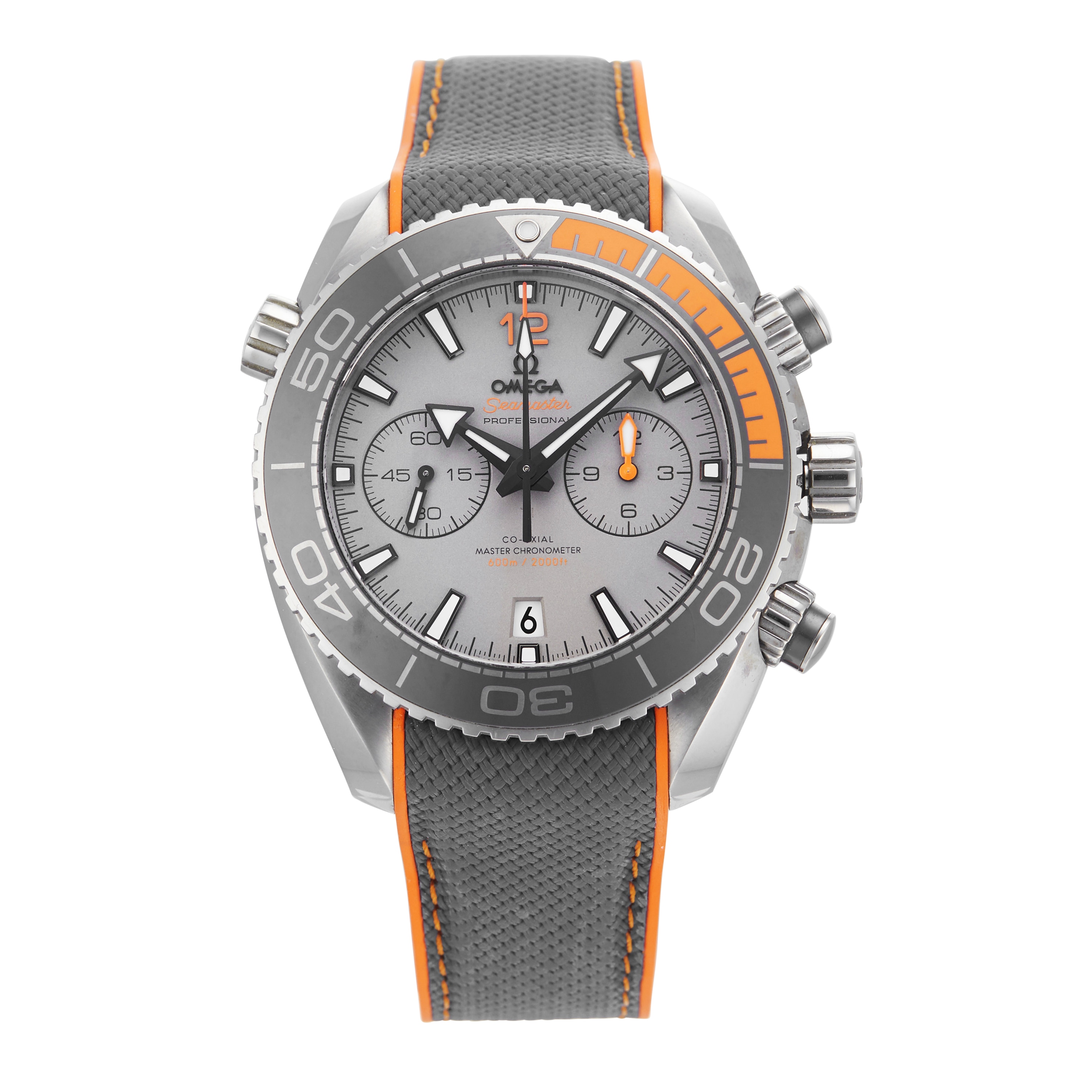 Pre-Owned Omega Seamaster Planet Ocean 600M Chronograph Mens Watch 215.92.46.51.99.001